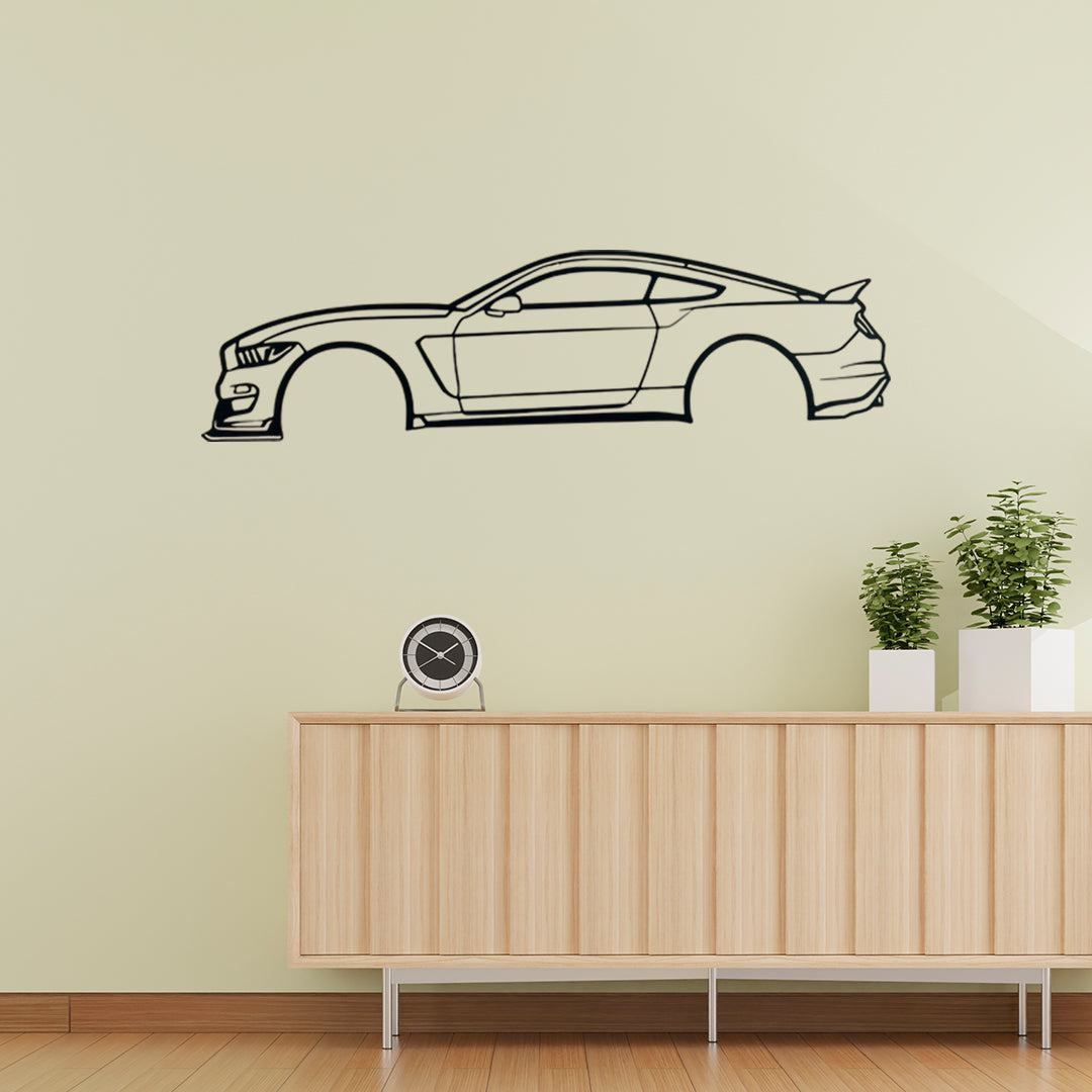 Ford Mustang Shelby GT500 Metal Wall Art | Luxury Muscle Car Decor | The Slan