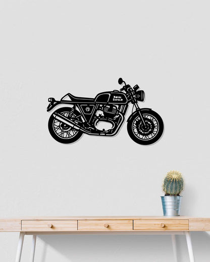 Royal Enfield GT 650 Metal Wall Art | Bike Metal Wall Decor | The Slan