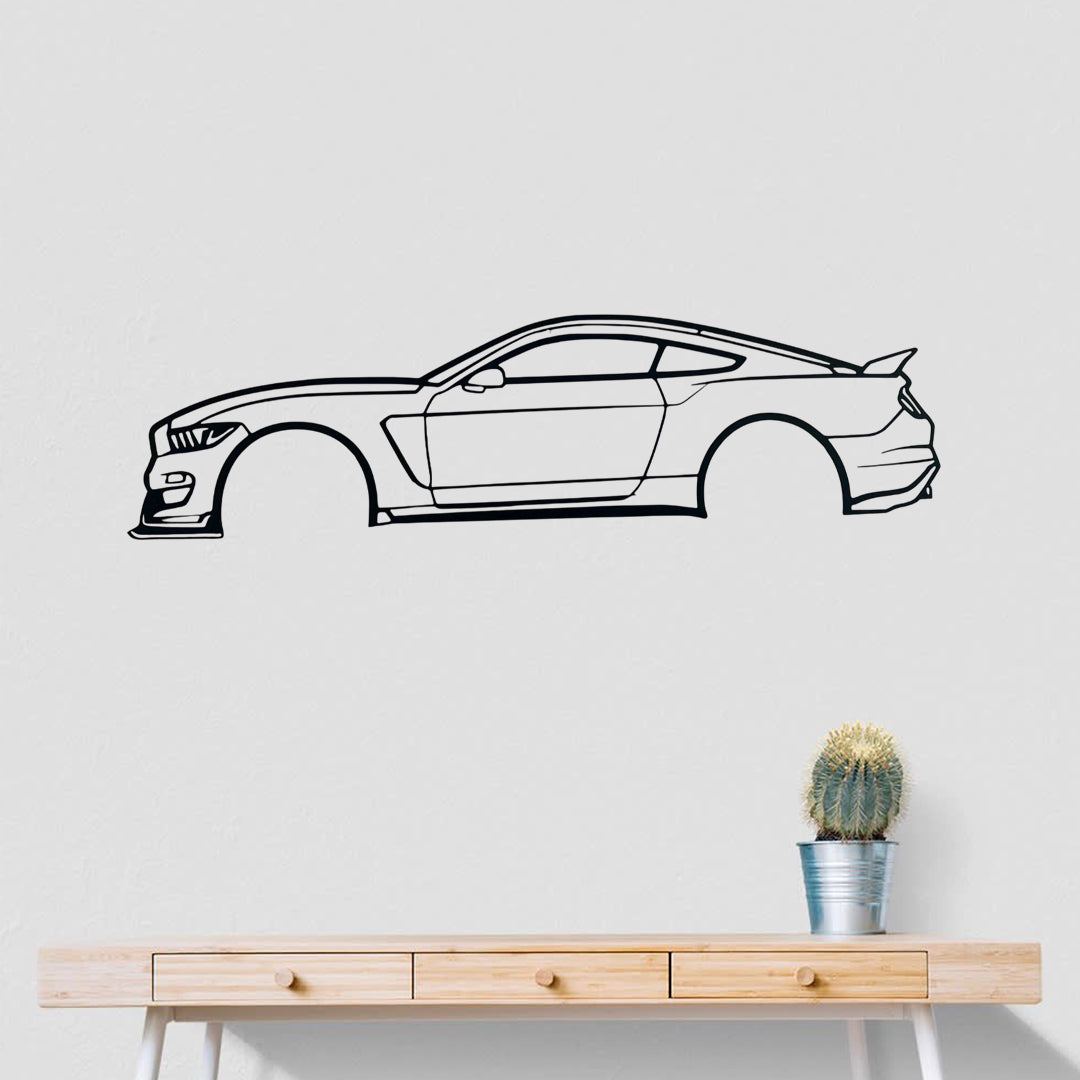 Ford Mustang Shelby GT500 Metal Wall Art | Luxury Muscle Car Decor | The Slan
