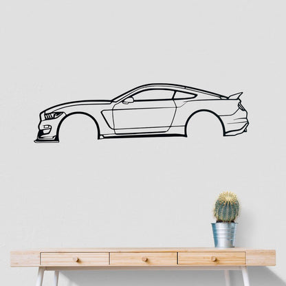 Ford Mustang Shelby GT500 Metal Wall Art | Luxury Muscle Car Decor | The Slan