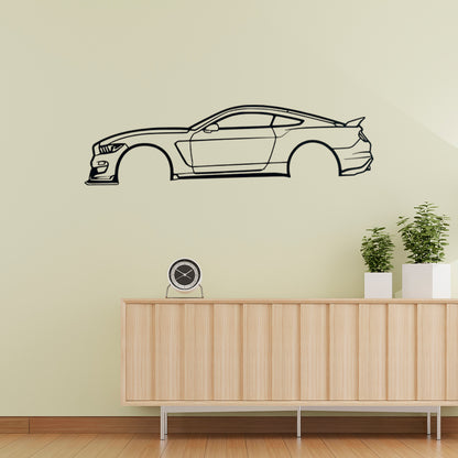 Ford Mustang Shelby GT500 Metal Wall Art | Luxury Muscle Car Decor | The Slan